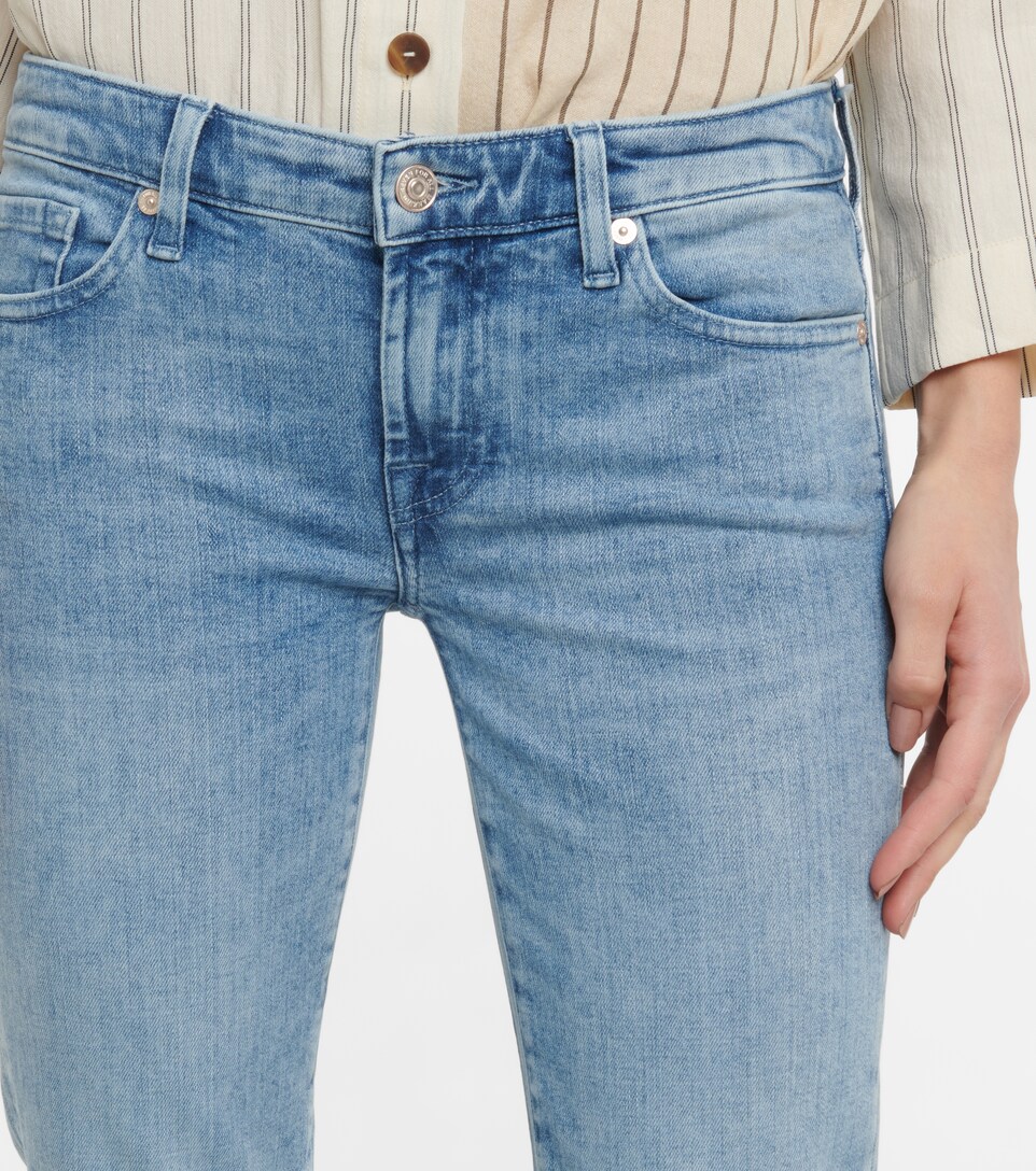 Pyper Crop mid-rise skinny jeans 