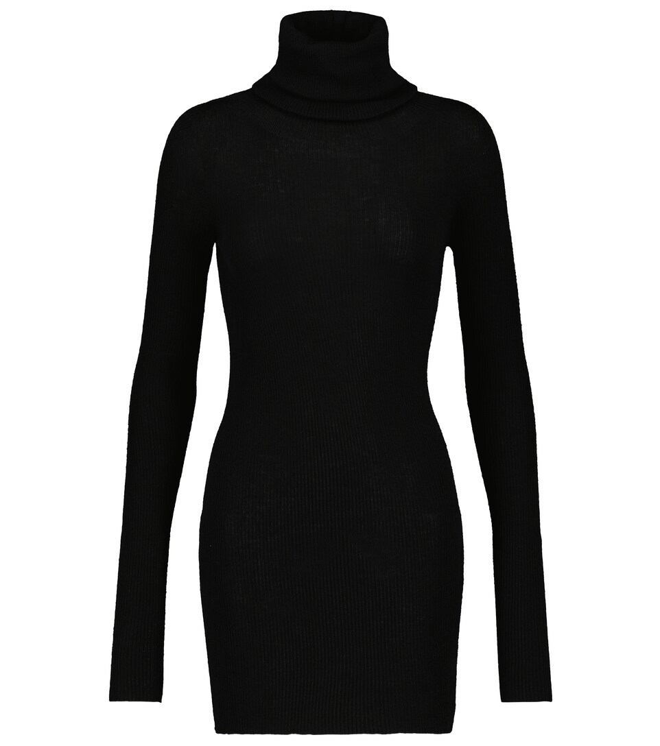 Rick Owens - Longline wool turtleneck 
