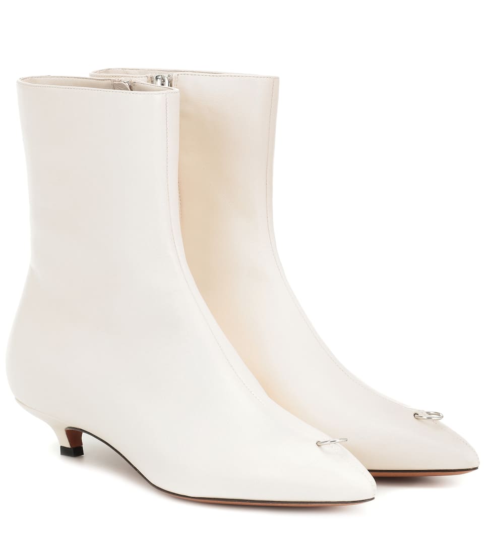 Ornements Cuir En À Marni Bottines tQrsdh