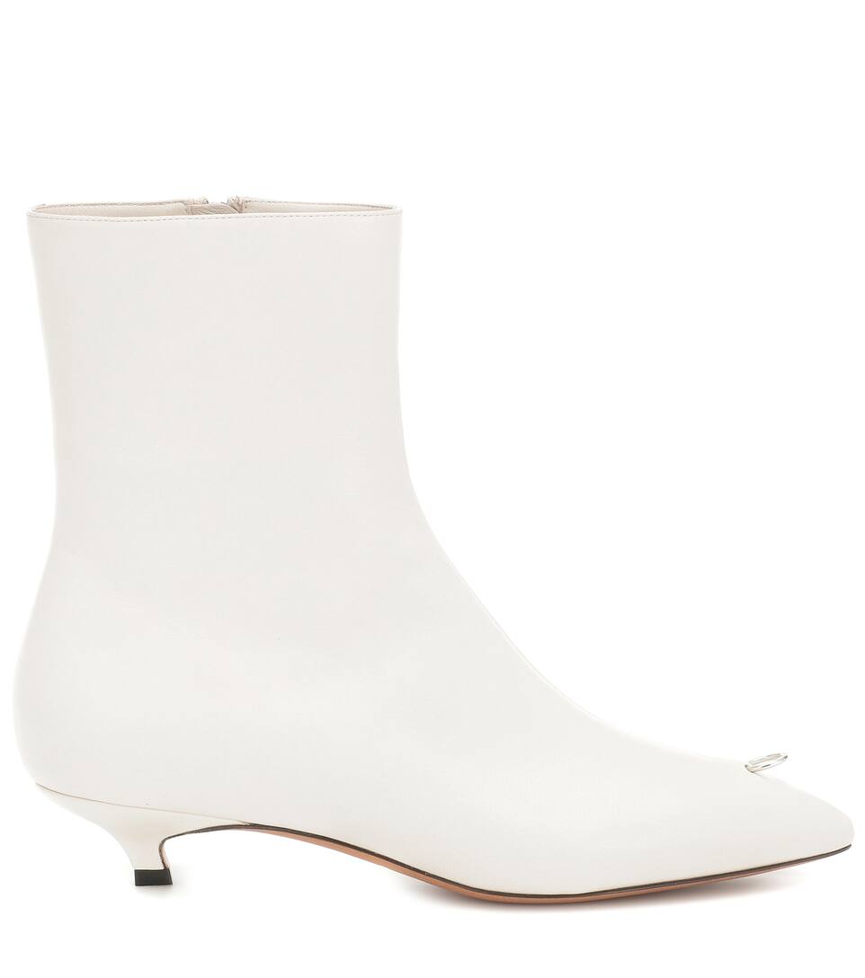 Ornements Cuir En À Marni Bottines tQrsdh
