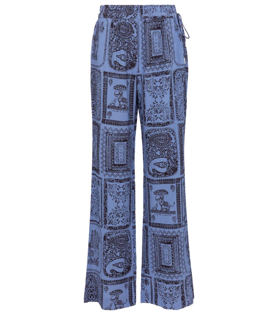 acne studios wide leg pants