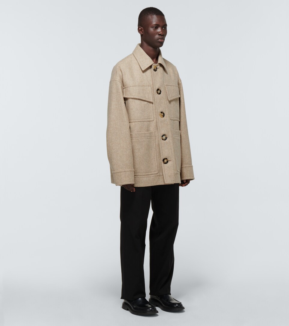 military wool jacket