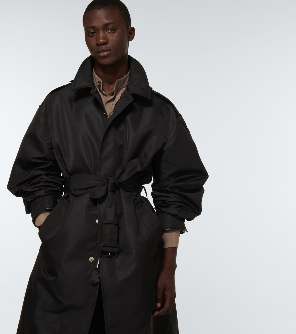 Tom Ford - Belted satin and silk trench 