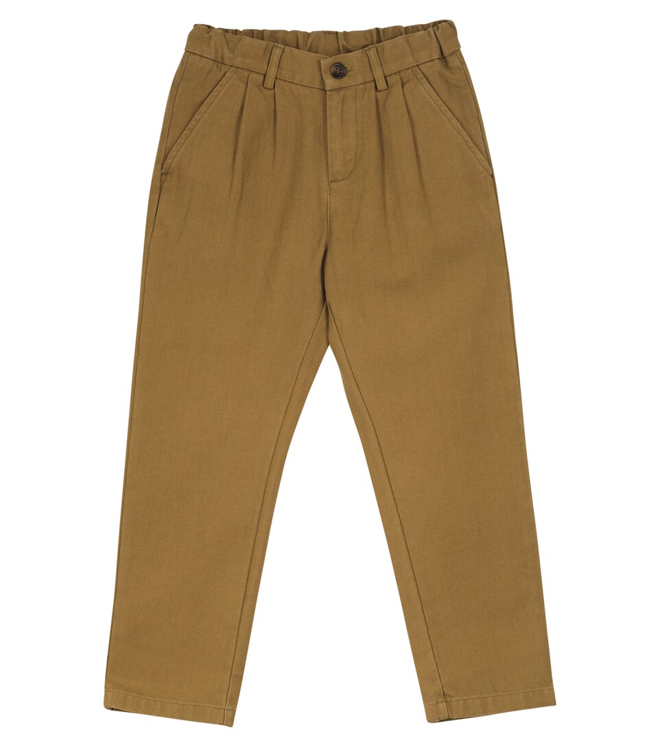 Bonpoint - Cotton twill pants | Mytheresa