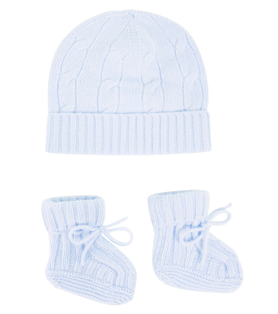 Polo Ralph Lauren Kids Bebe Set Bonnet Et Chaussettes En Cachemire Mytheresa Polo Ralph Lauren Kids Bebe Set Bonnet Et Chaussettes En Cachemire Mytheresa