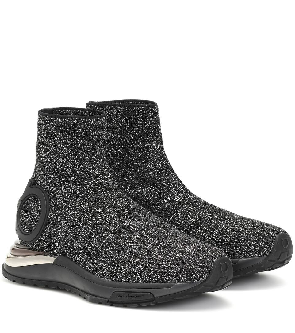 ferragamo sock boots