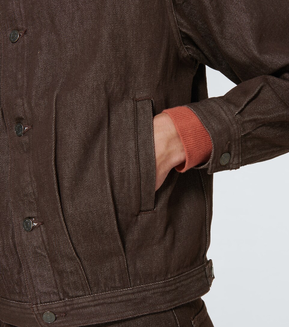 Hard Twist denim blouson jacket 