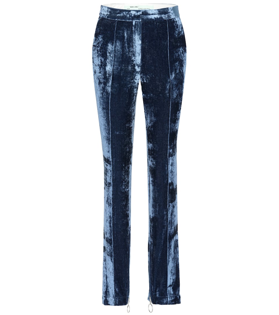 OffWhite Truck velvet trousers Mytheresa