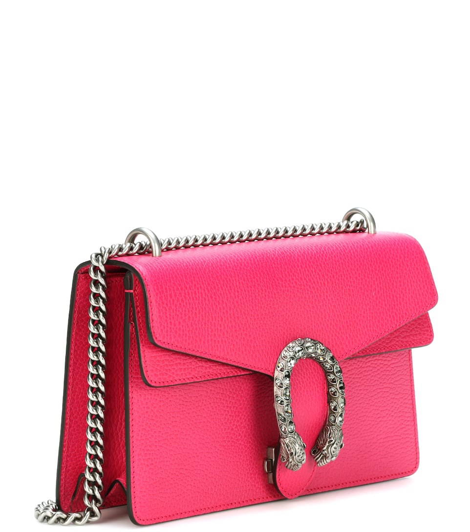 dionysus leather mini bag black