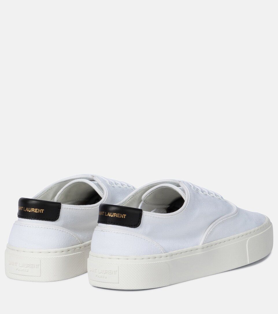 Saint Laurent - Venice canvas sneakers | Mytheresa