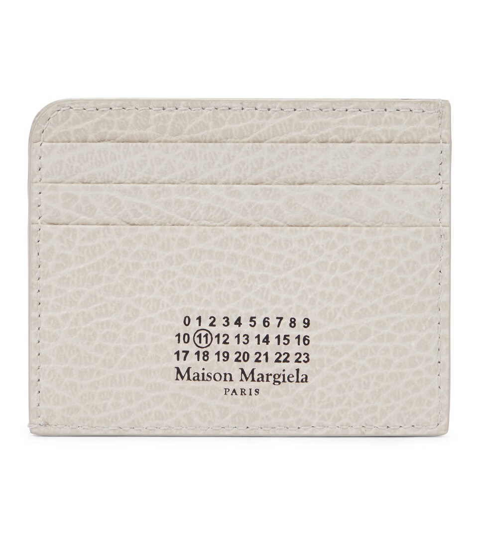 maison margiela four stitches leather card holder mytheresa maison margiela four stitches
