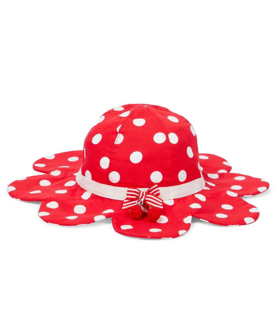 Dot cotton hat clearance