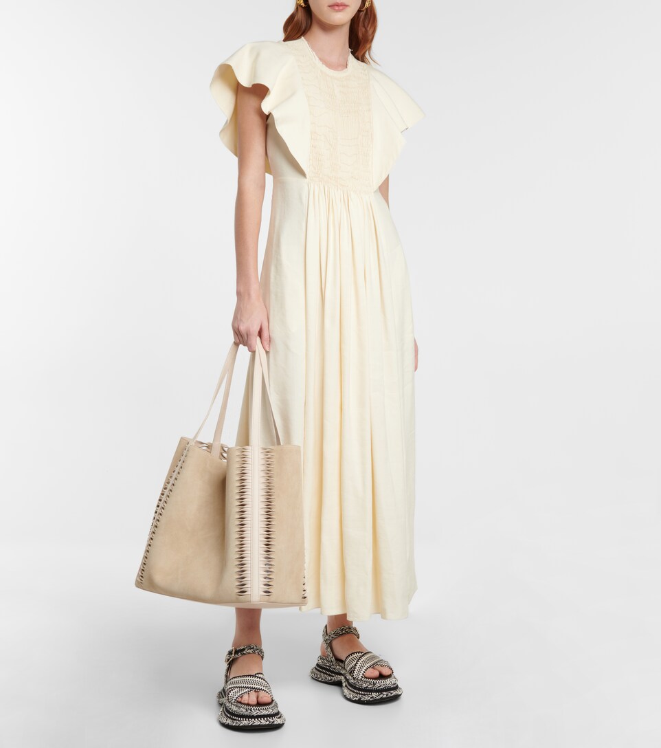 Chloé - Meril woven platform sandals | Mytheresa