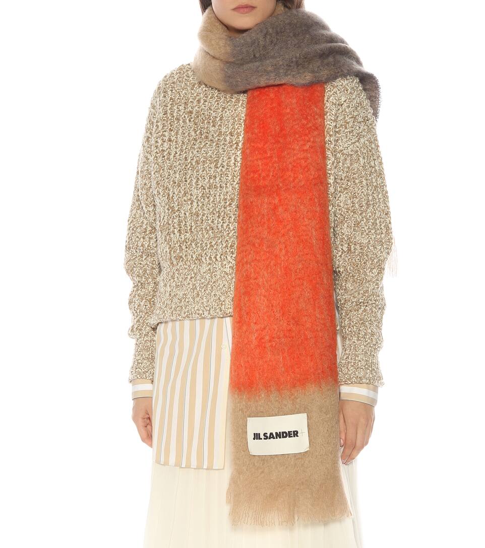 En Laine Sander Écharpe Et Jil Mohair DHYEW9I2