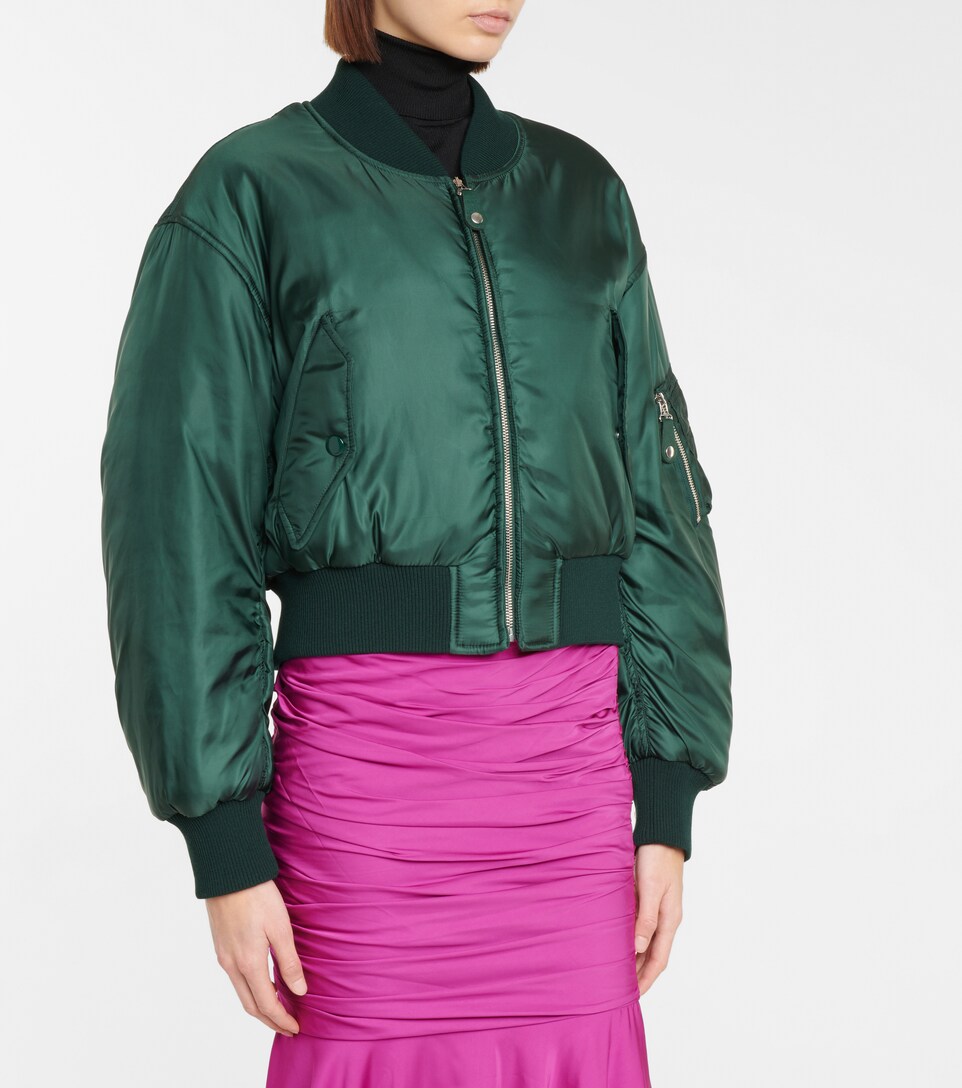 cropped bomber jacket womens