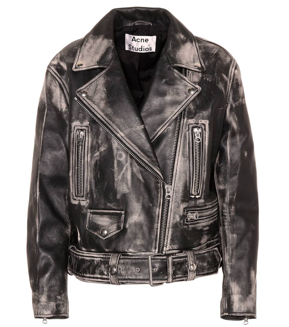 Merlyn Leather Jacket Acne Studios Mytheresa
