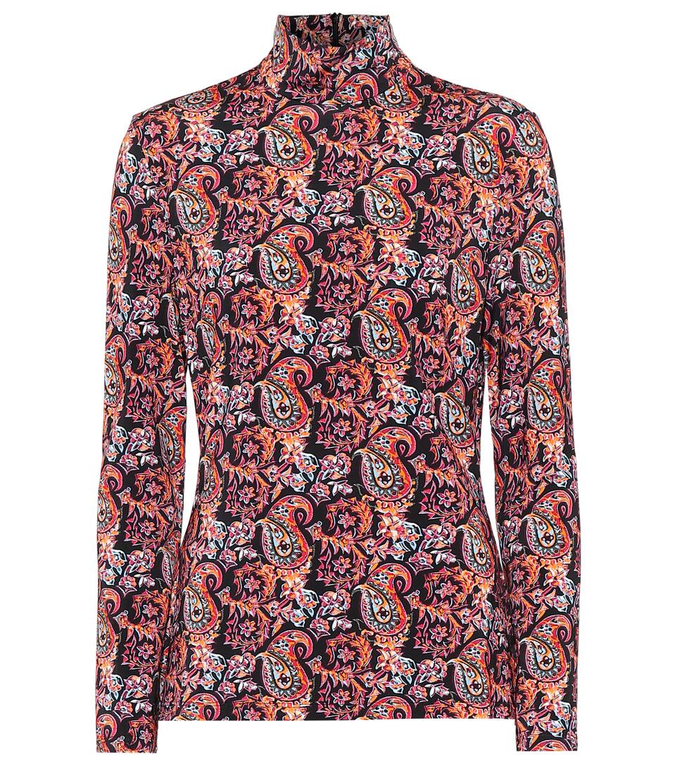 Click to view more detailed imagery on our partner's website Altuzarra Knight Jersey Turtleneck Top In Multicoloured