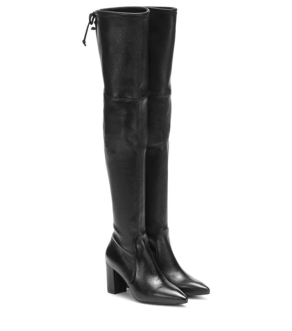 stuart weitzman lace up over the knee boots