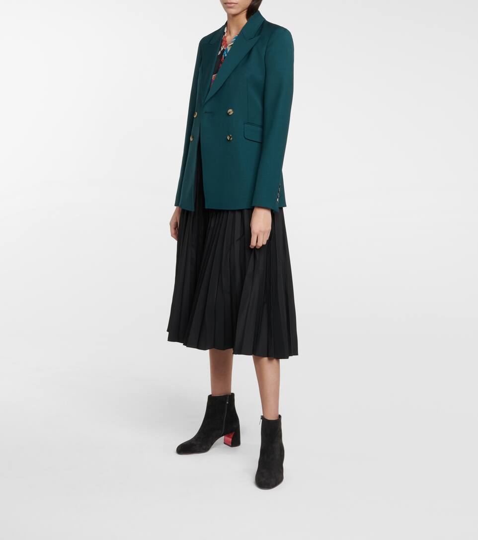 christian louboutin turela 55 suede bootie