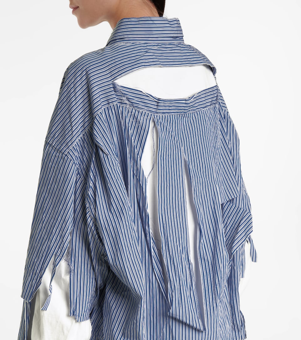 Balenciaga - Destroyed cotton shirt 
