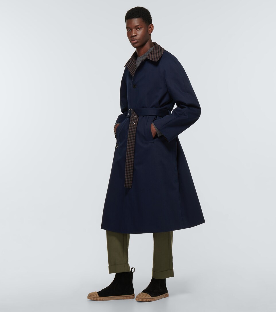 reversible trench coat