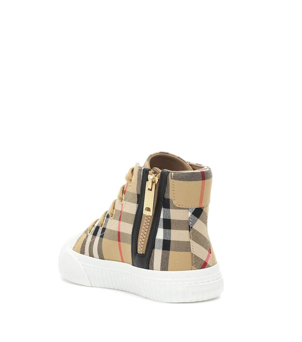 high top burberry shoes