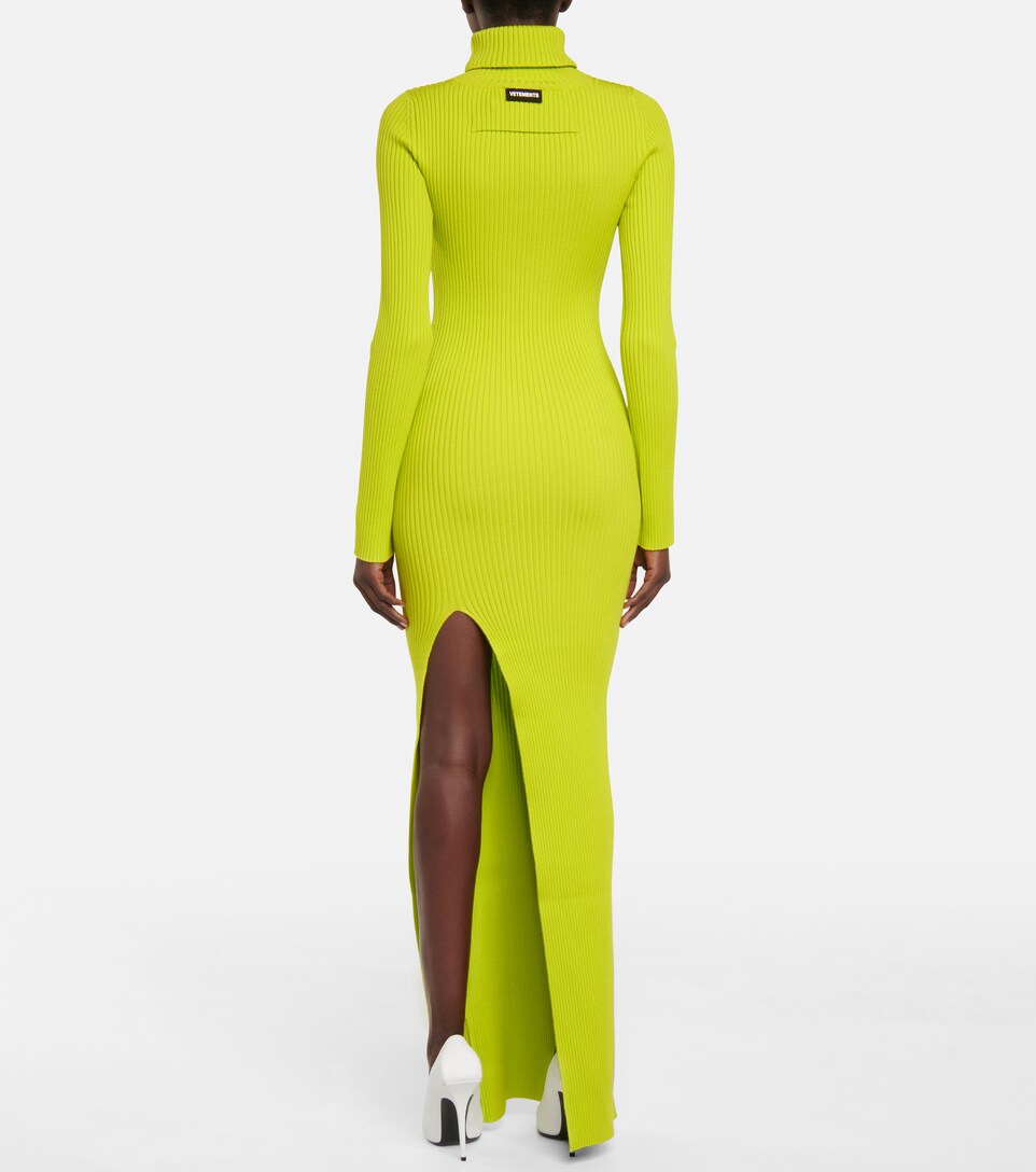Vetements - Knitted turtleneck dress 