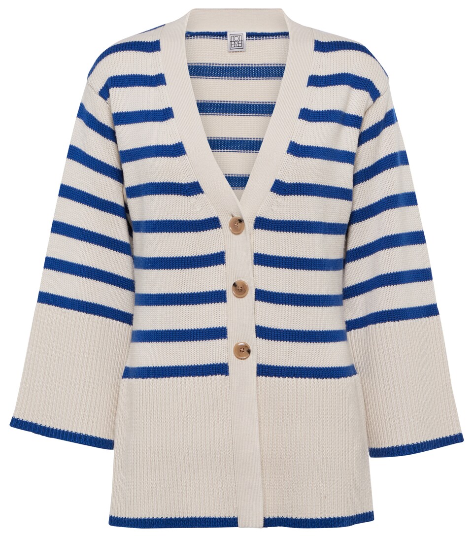 Signature striped cardigan | 127-0Shops