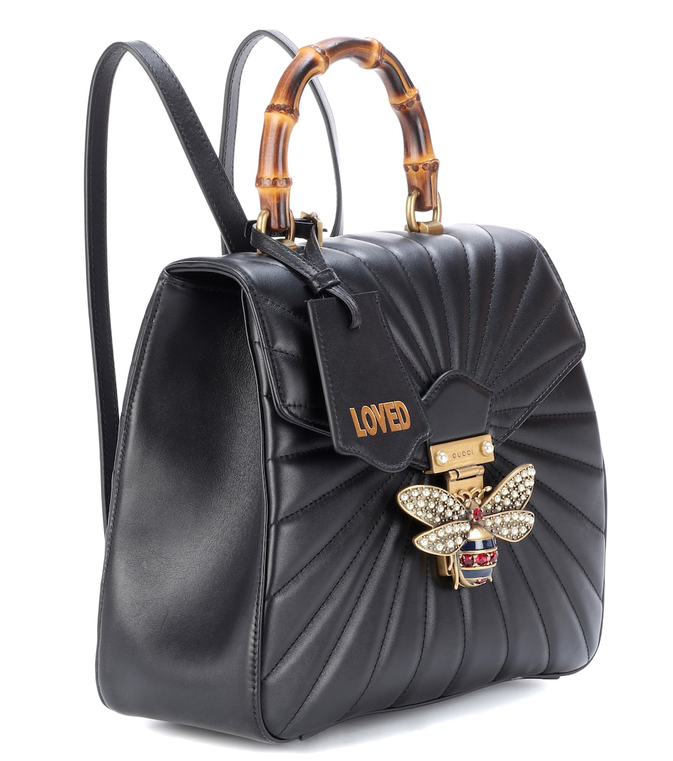 Queen Margaret Leather Backpack Gucci