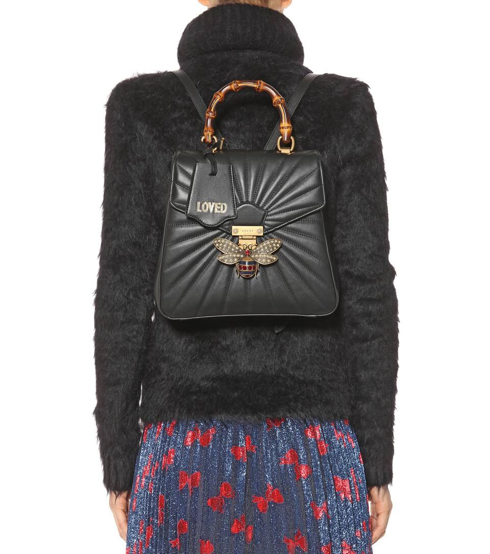 Queen Margaret Leather Backpack Gucci