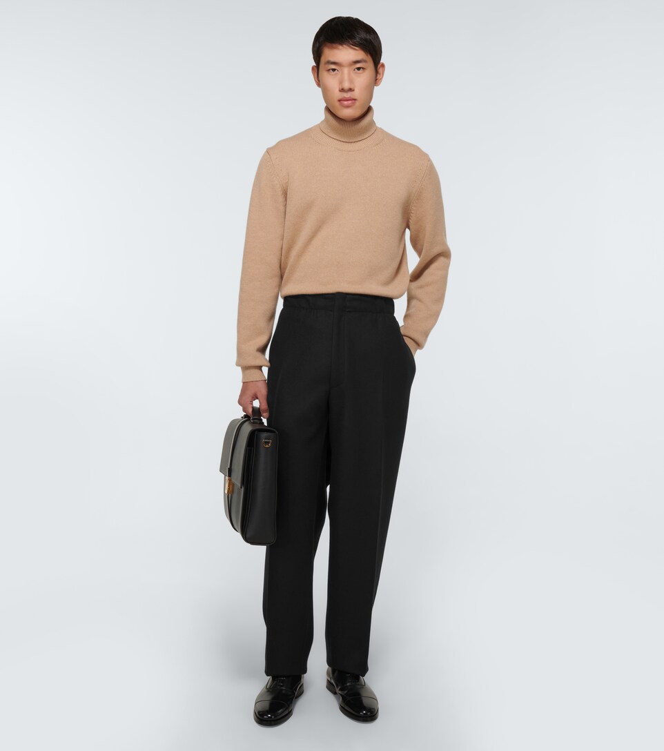 Ermenegildo Zegna - Felted wool pants 