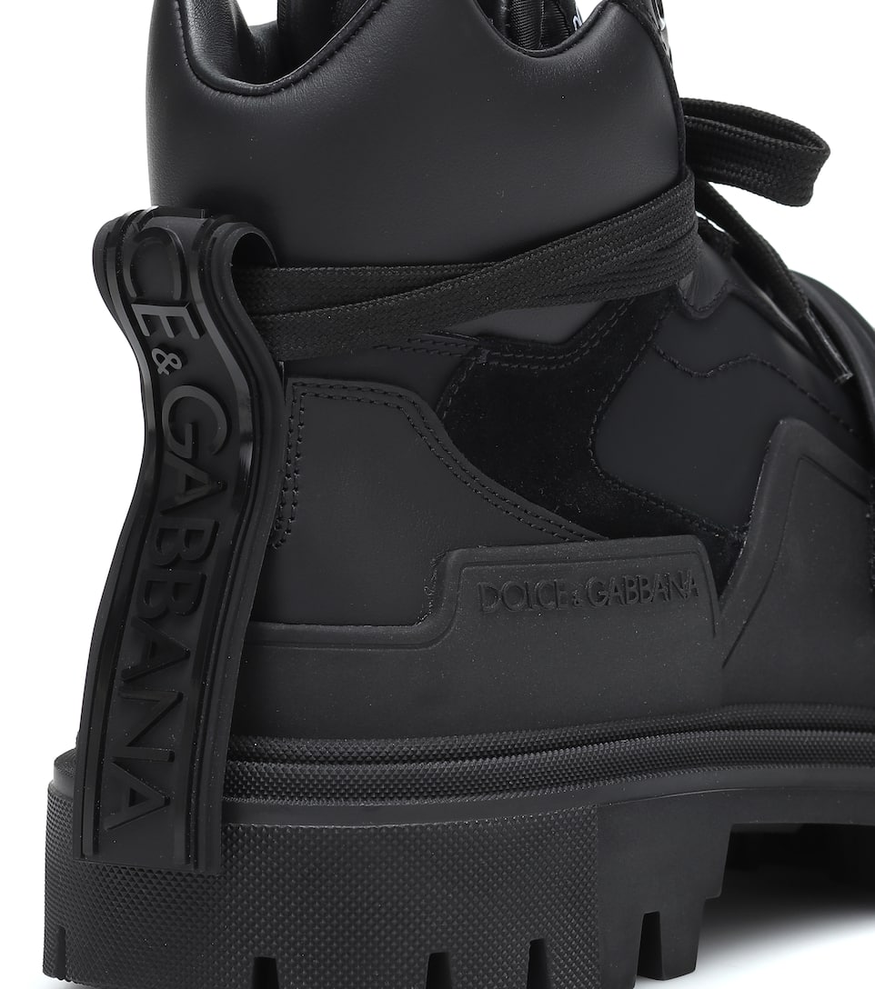 dolce gabbana trekking boots