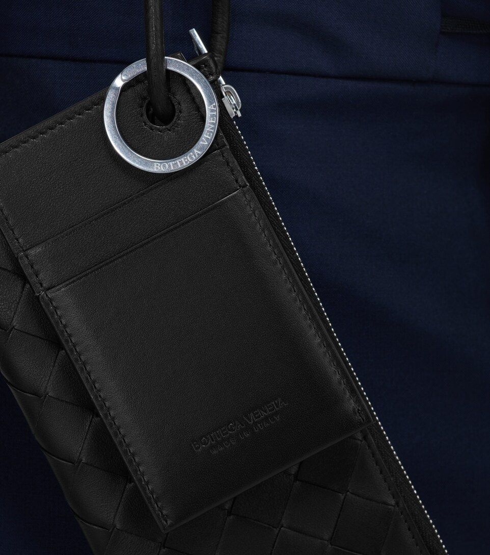 Leather Travel Wallet With Strap Bottega Veneta Mytheresa