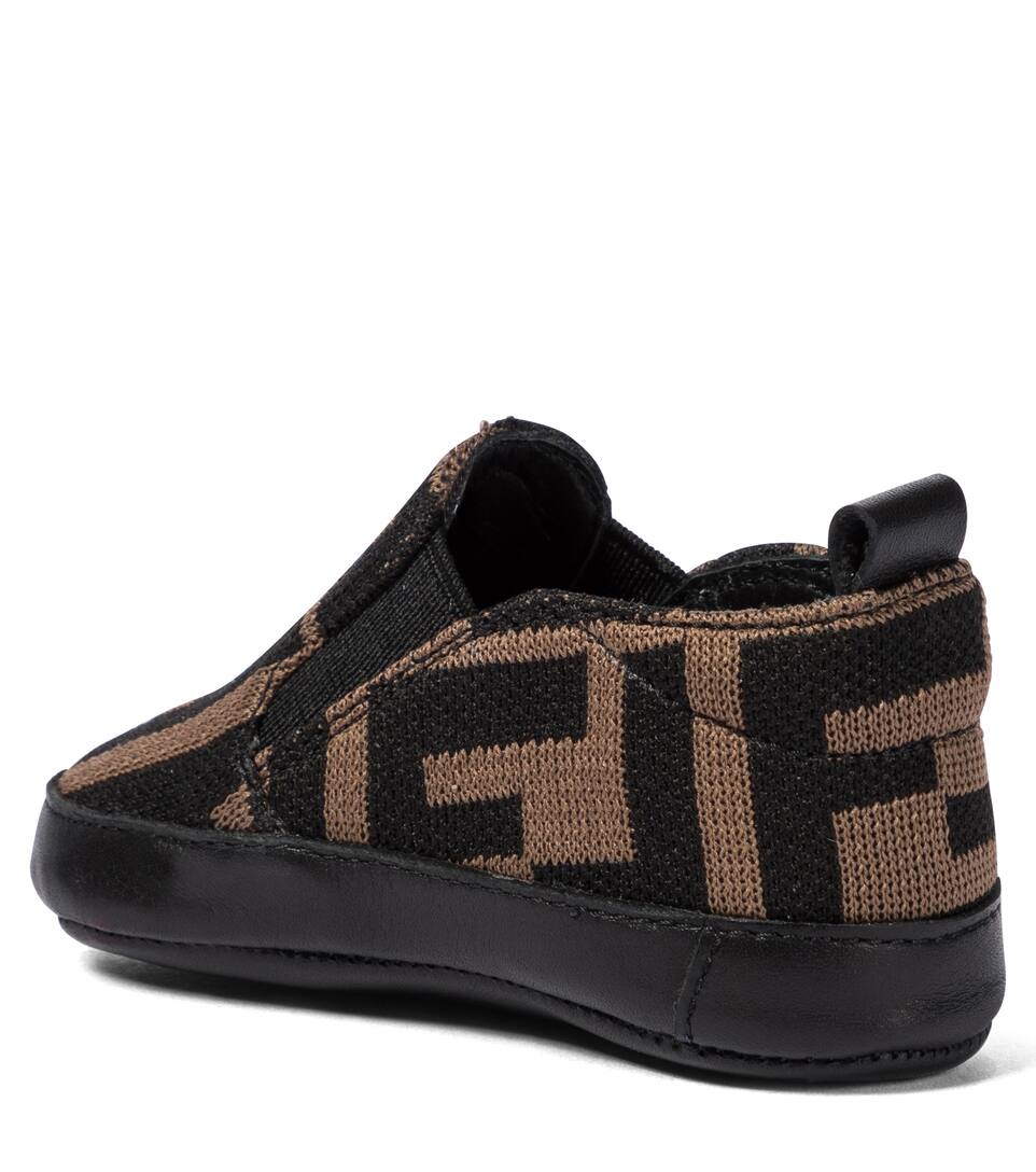 Fendi Kids Baby FF booties Mytheresa