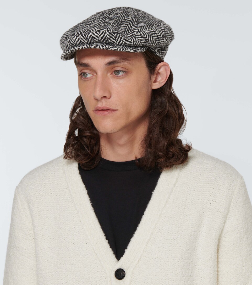 Dolce\u0026Gabbana - Cappello in misto lana a spina di pesce | Mytheresa