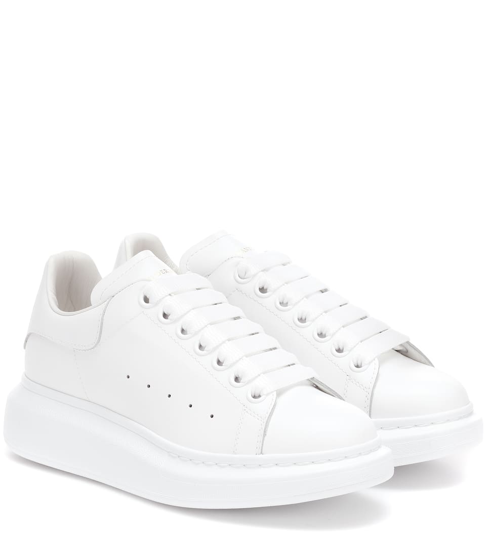 Leather Sneakers | Alexander McQueen - mytheresa.com Leather Sneakers | Alexander McQueen - mytheresa.com