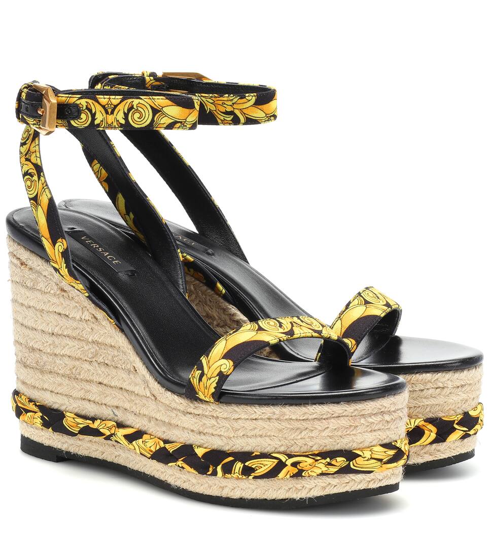 Imprimées Espadrilles Espadrilles VersaceMytheresa Compensées Compensées tQChdsrx