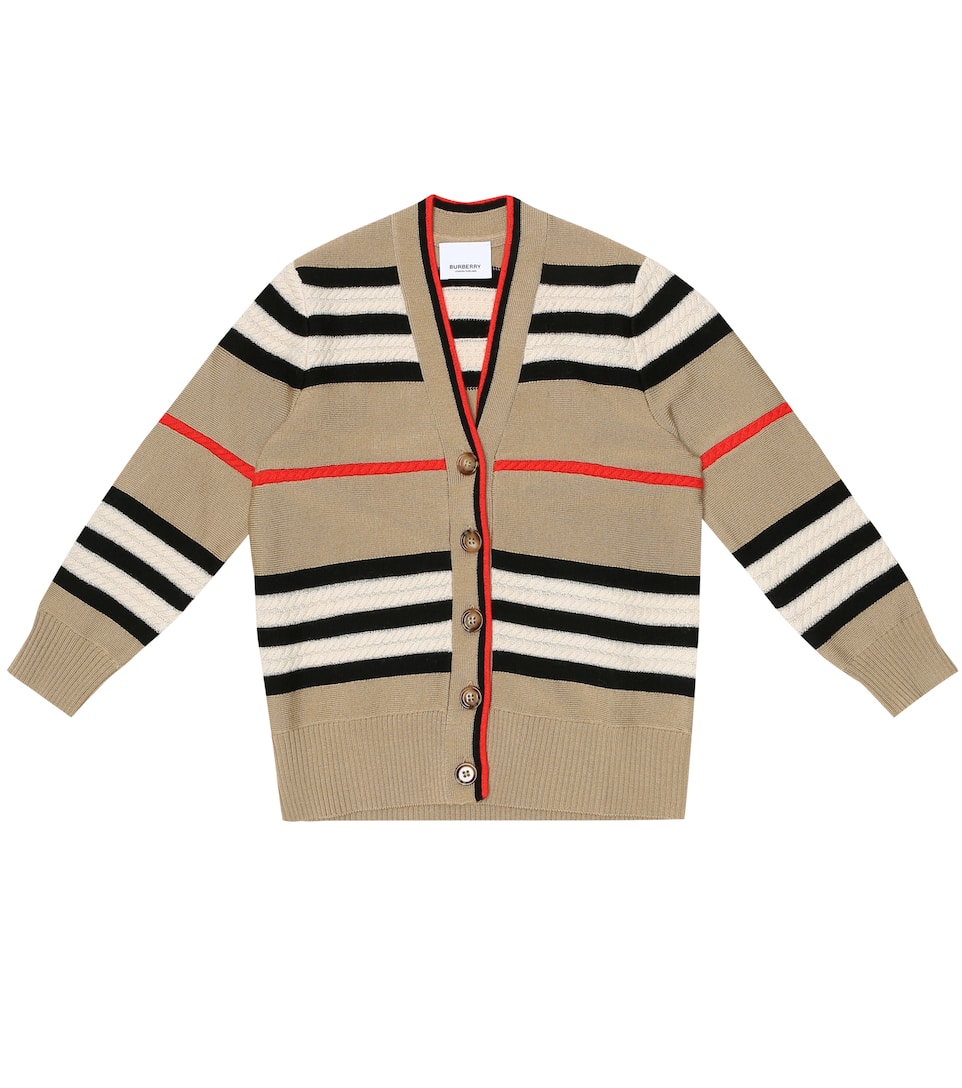 Burberry kids cardigan clearance