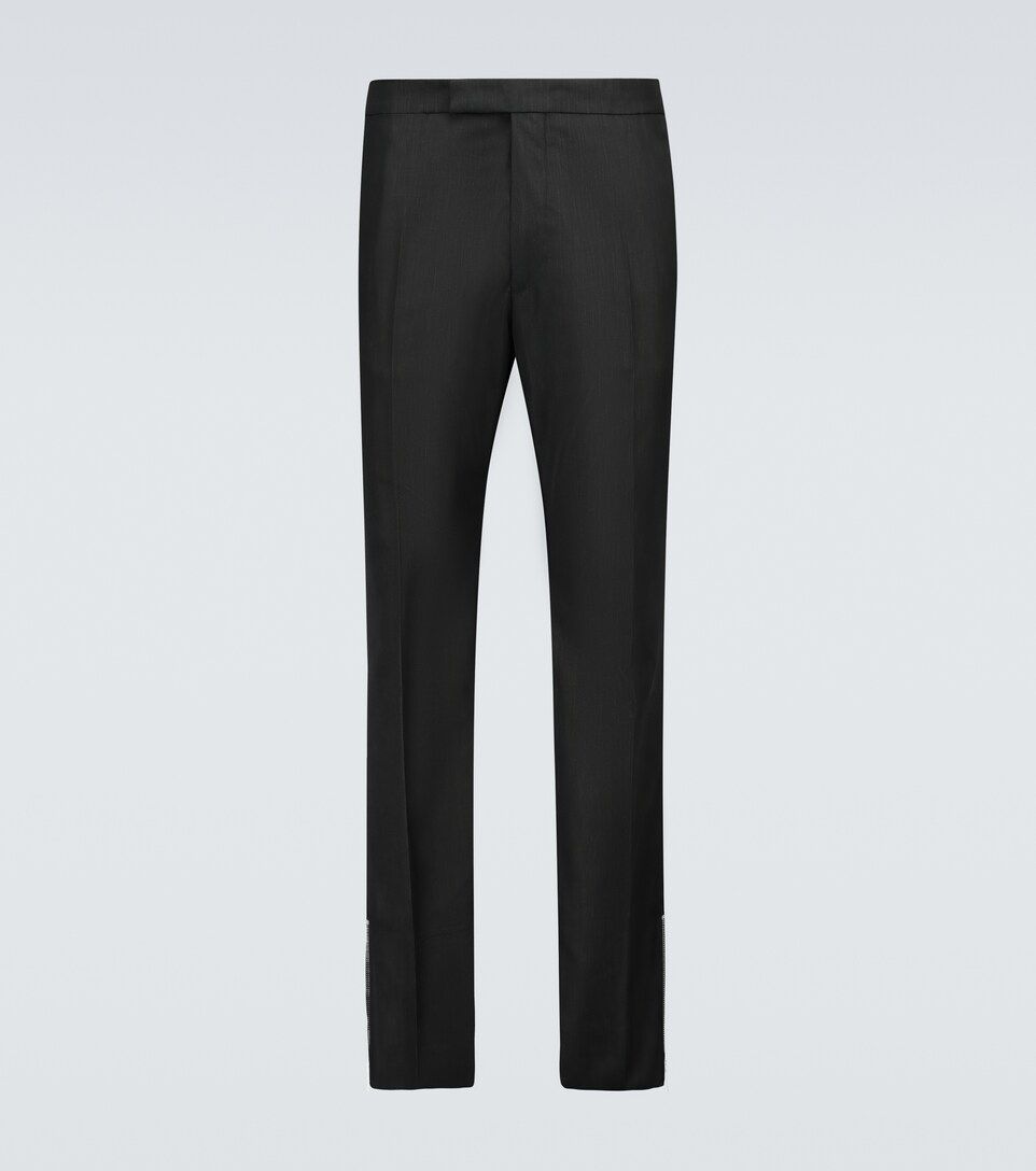 Raf Simons - Slim-fit pants with ankle 