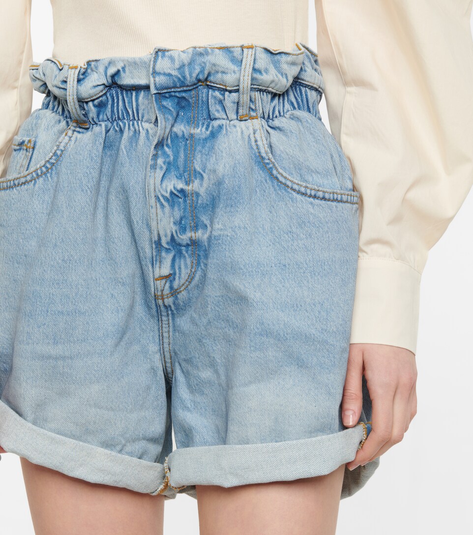 Frame - Elastic Waist high-rise denim 