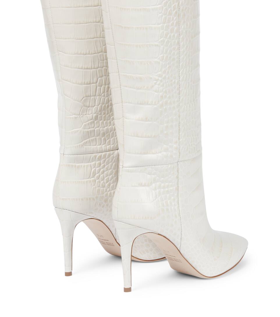paris texas white croc boots