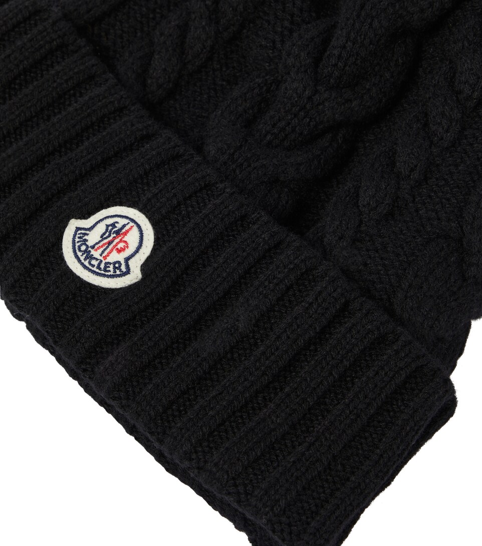Moncler - Wool and cashmere beanie 