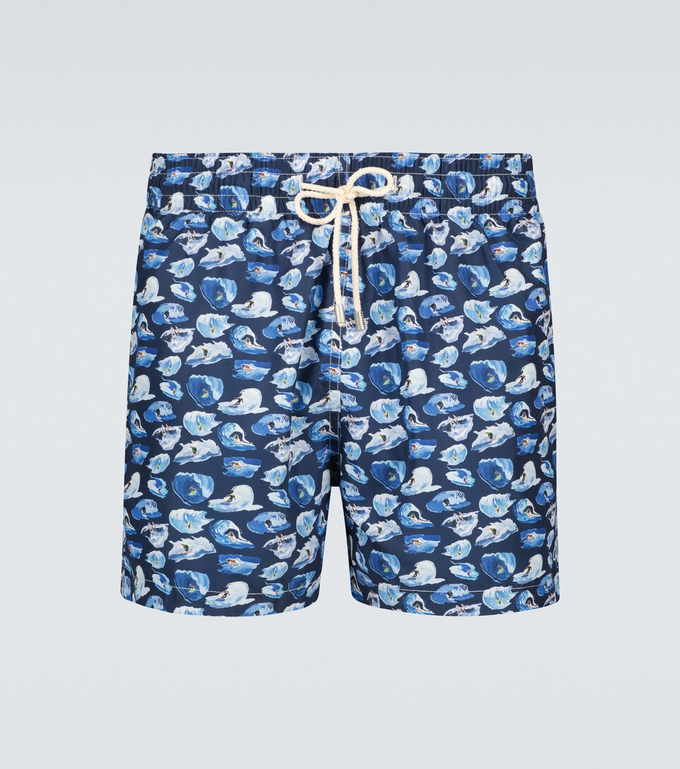 Arrels Barcelona - Printed swim shorts 