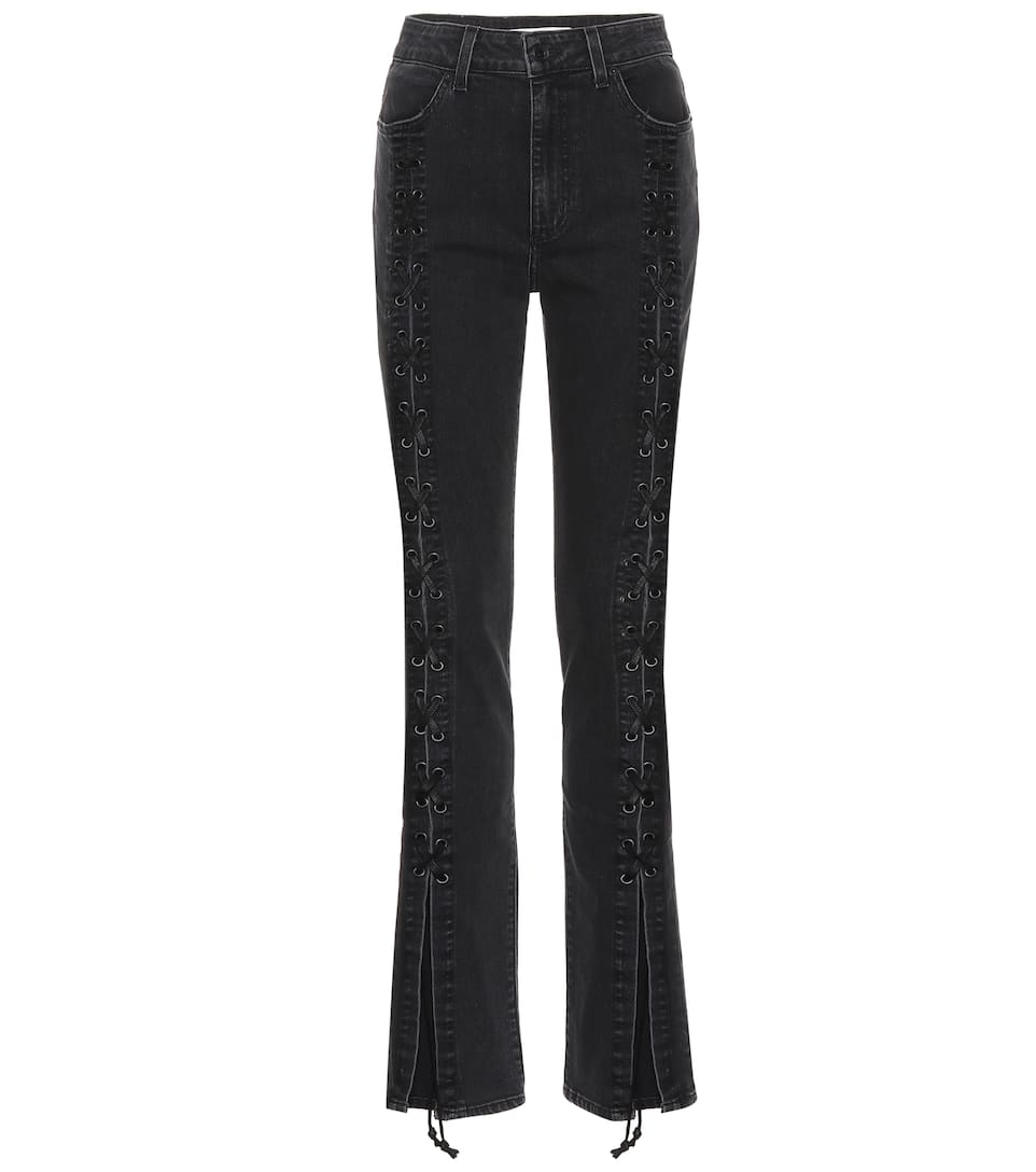 jonathan simkhai lace up jeans
