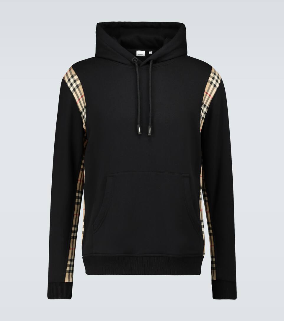 Burberry Checker hooded sweatshirt | Mytheresa Burberry Sweatshirt with logo | Mytheresa
