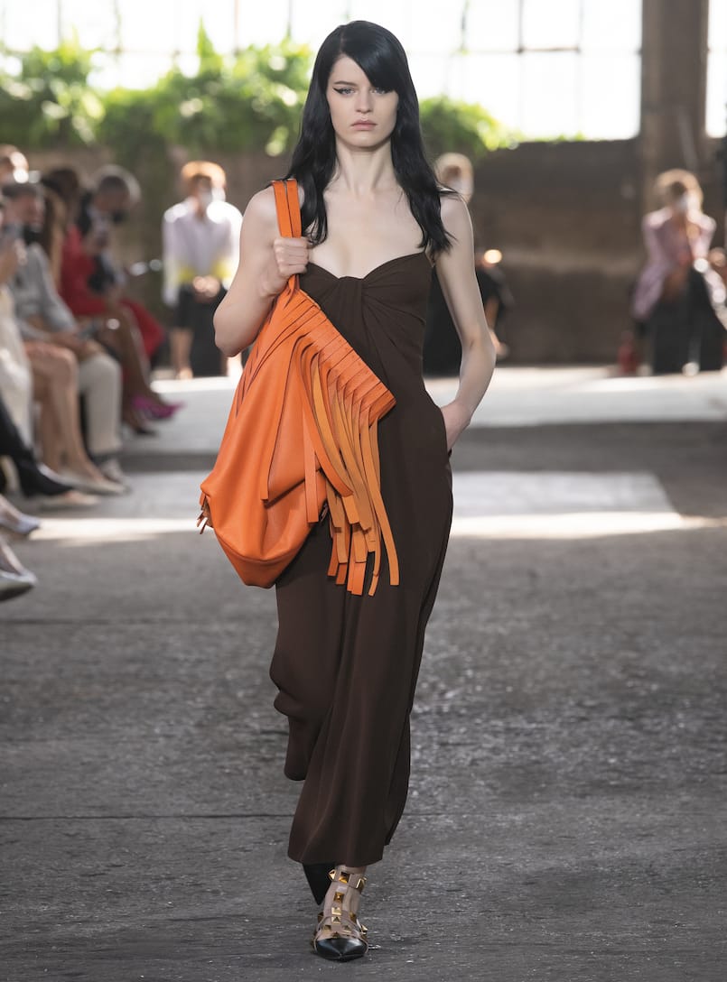 Valentino slip dress clearance