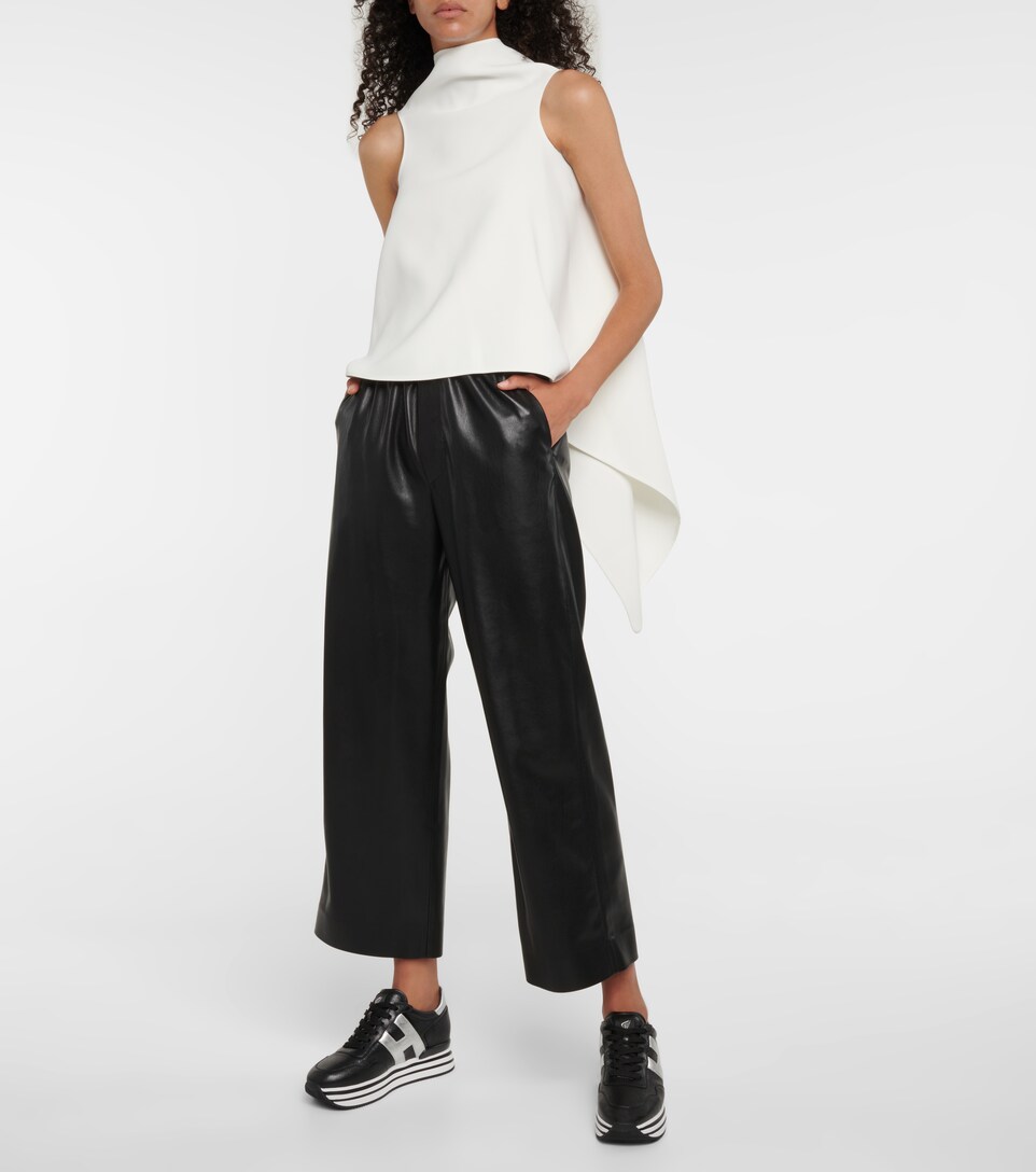 Hogan - Midi Platform leather sneakers | Mytheresa
