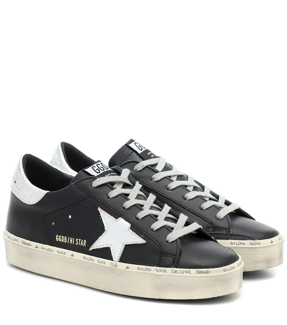 golden goose high star platform sneaker