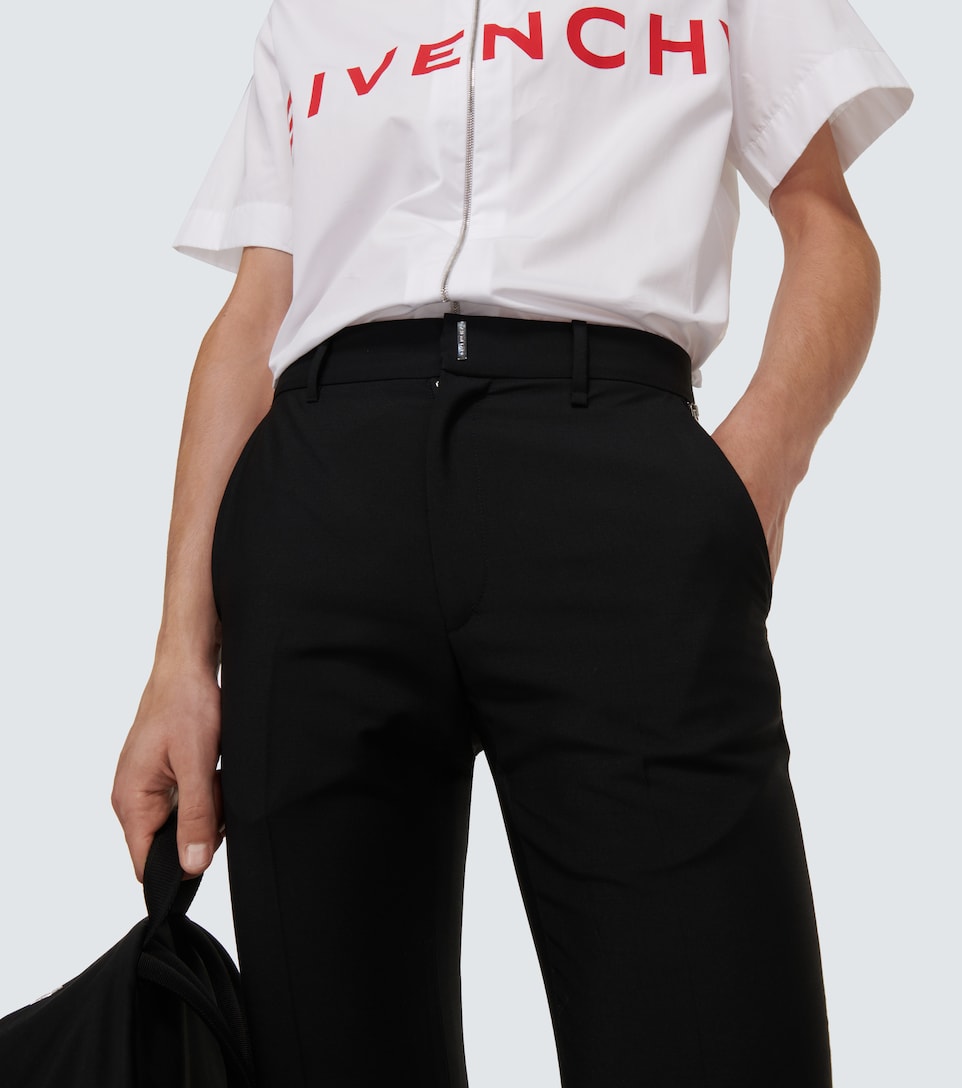 Givenchy - Wool and mohair pants 