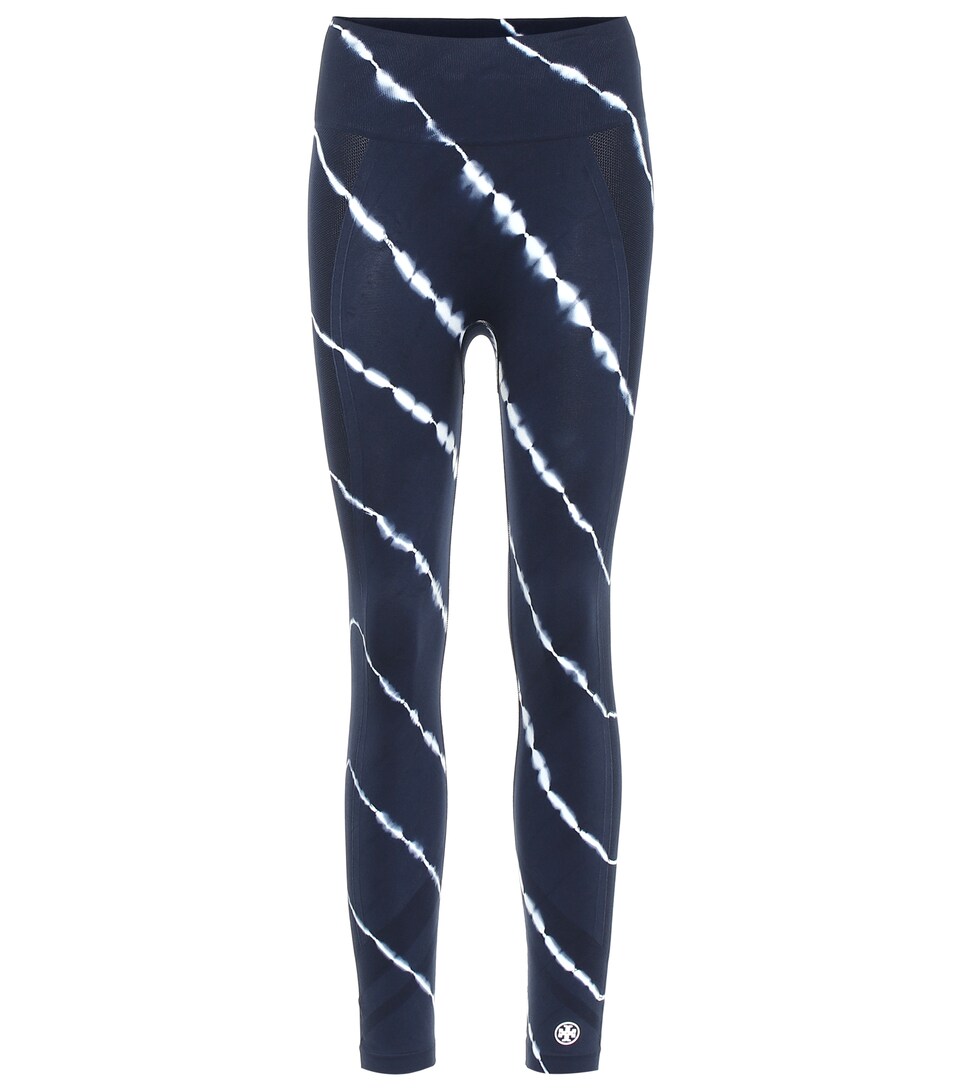 Tie-Dye High-Rise Leggings - Tory Sport 